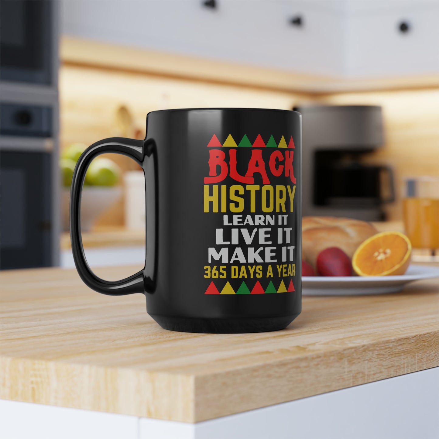 Black Mug, 15oz