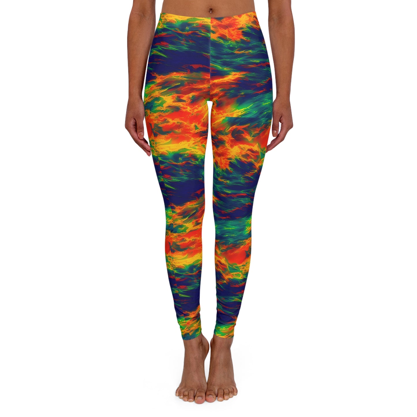 Women's Spandex Leggings (AOP)