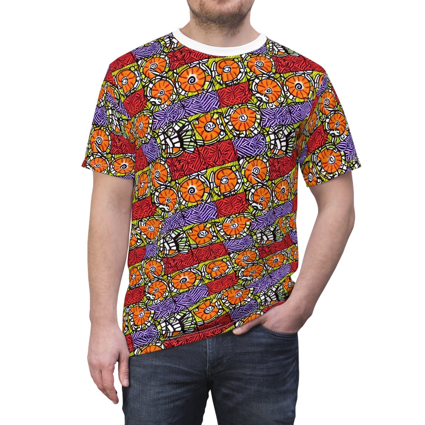 Unisex Cut & Sew Tee (AOP)