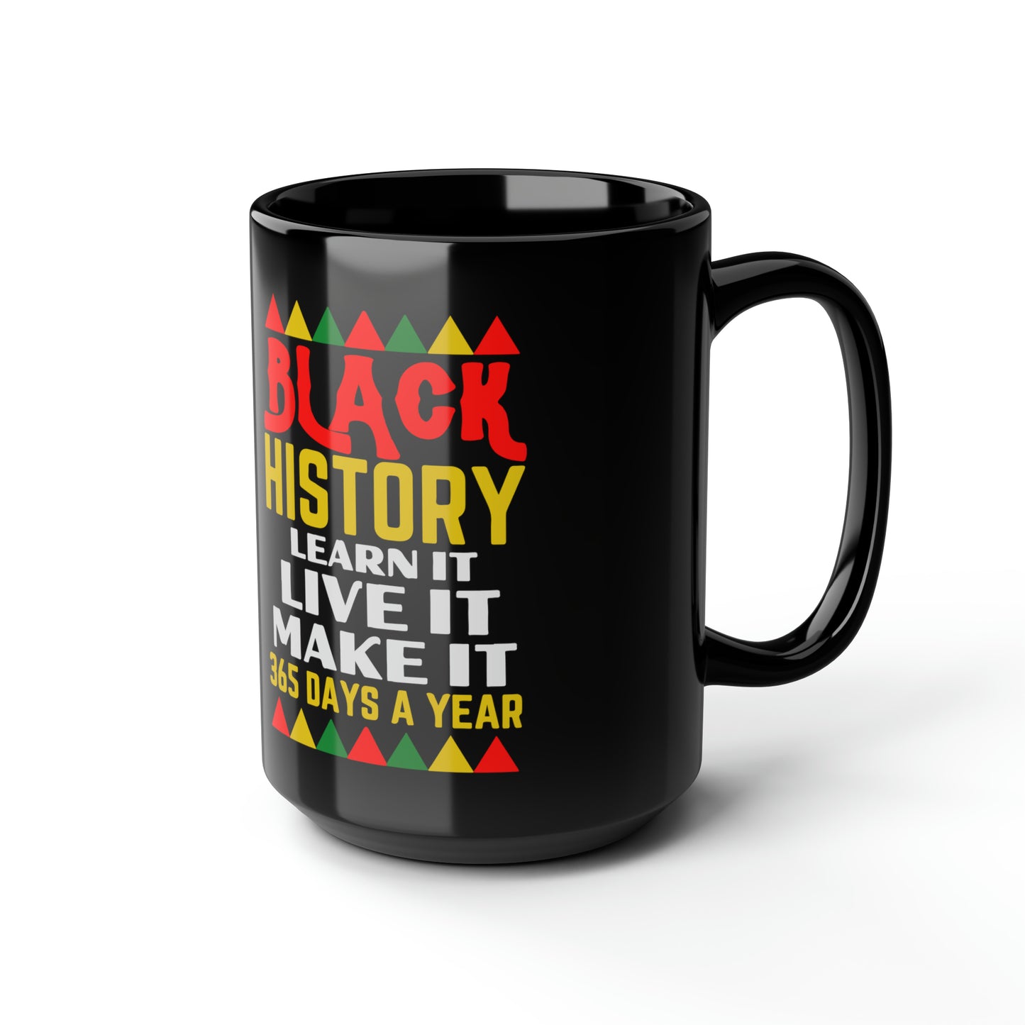 Black Mug, 15oz