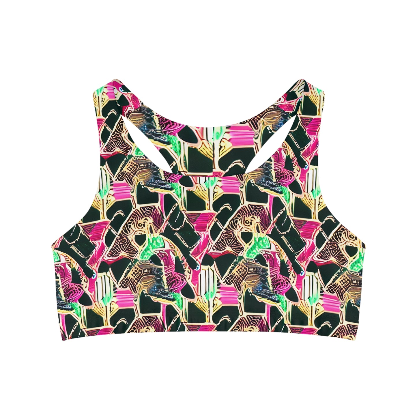 Seamless Sports Bra (AOP)