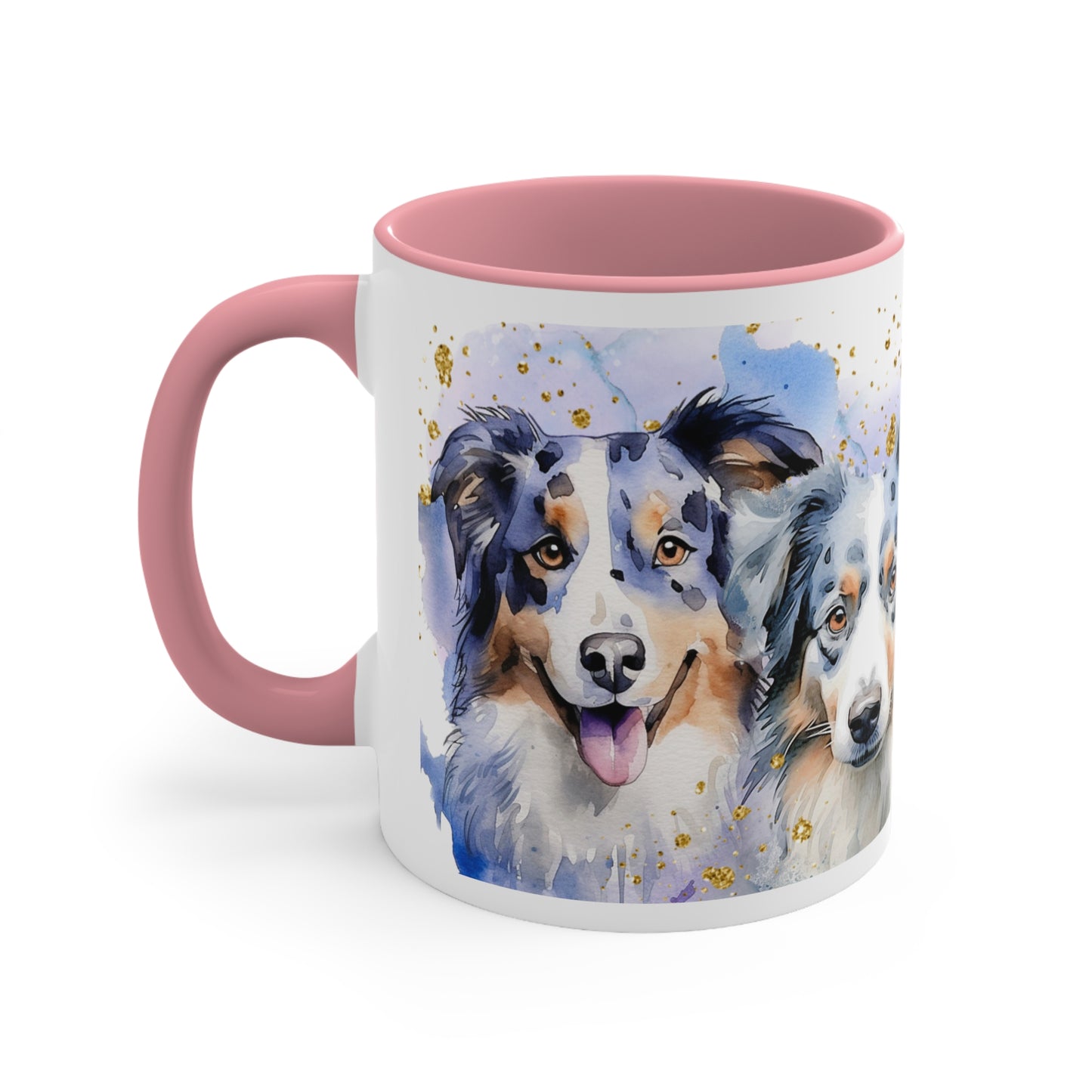 Accent Coffee Mug, 11oz for an Aussie lover for mom, grandma, girlfriend, grand daughter, dad, granddad, grand son.