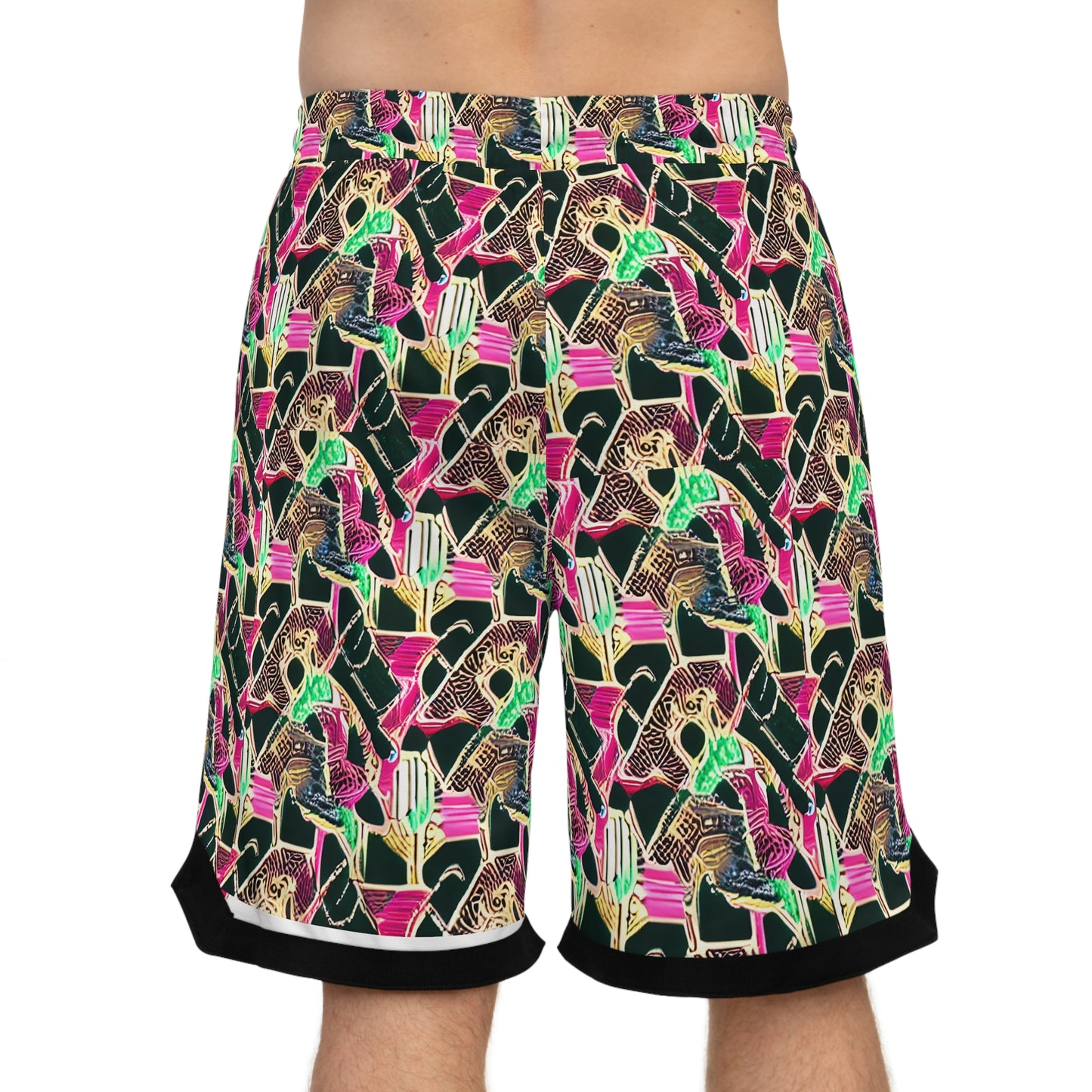 Basketball Rib Shorts (AOP)