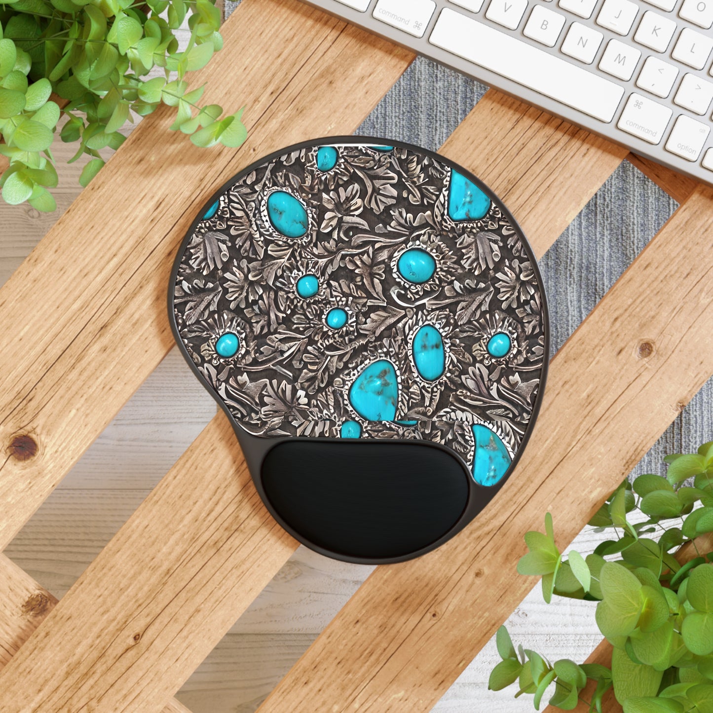 Mouse Pad With Wrist Rest