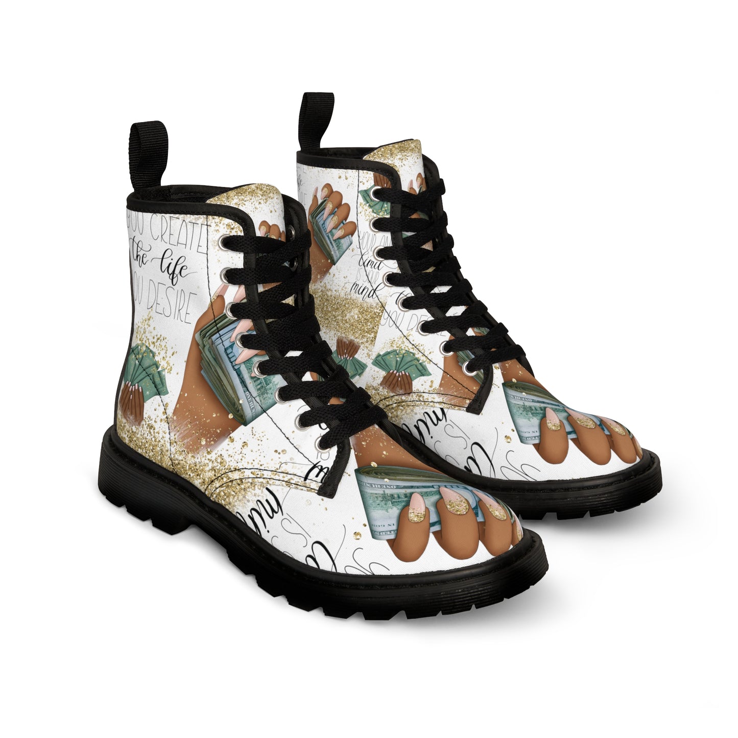 Women's Canvas Boots