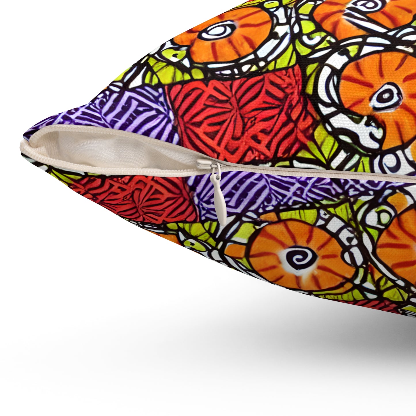 Spun Polyester Square Pillow