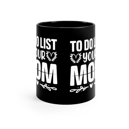 11oz Black Mug