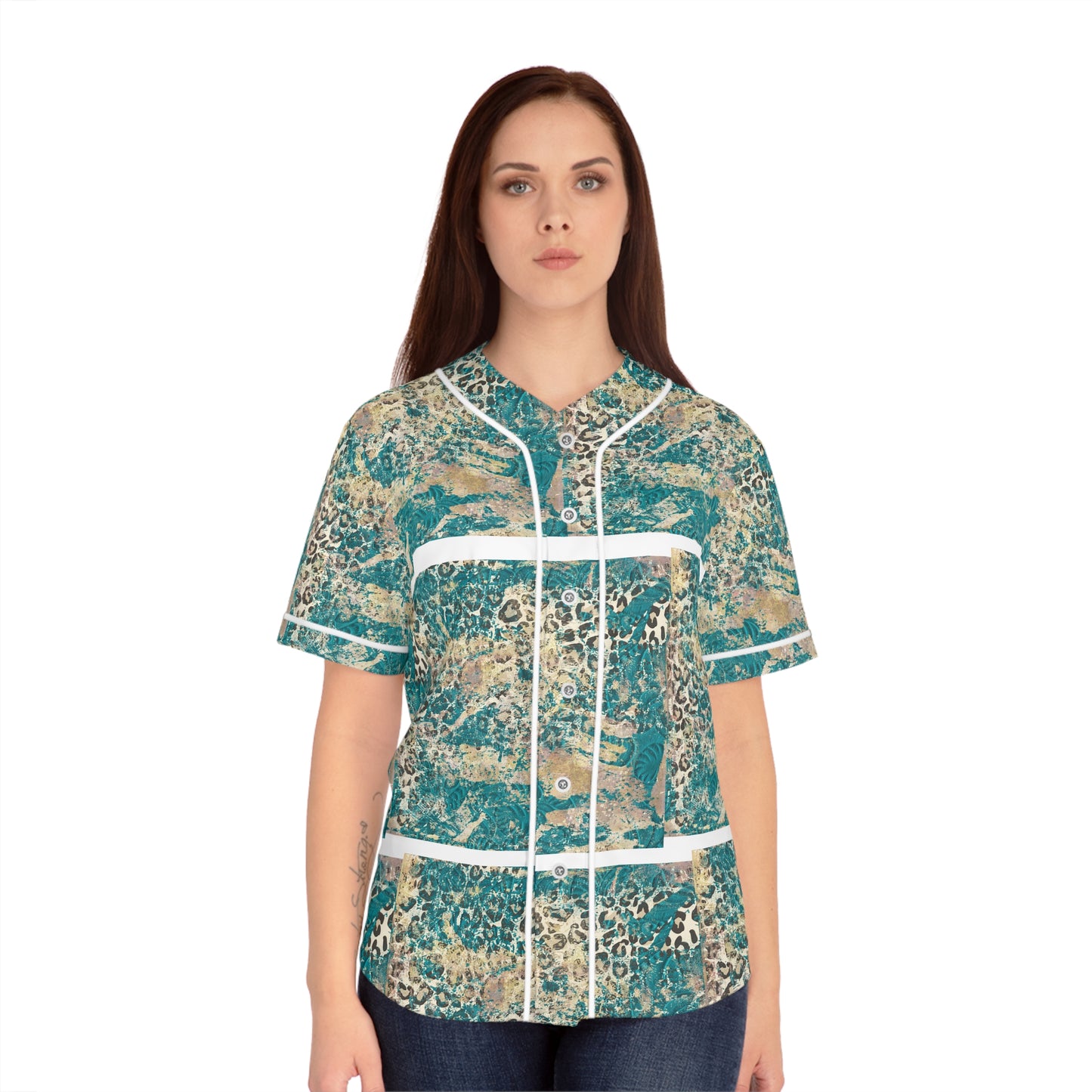 Women's Baseball Jersey (AOP)