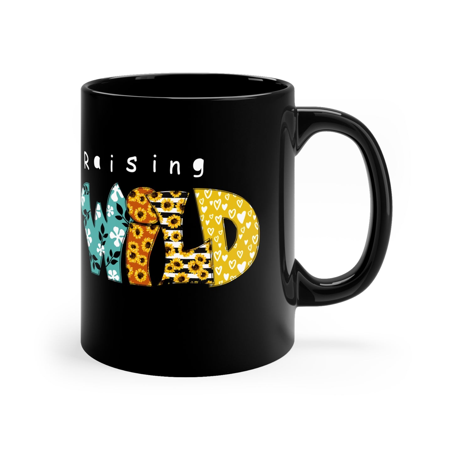 11oz Black Mug