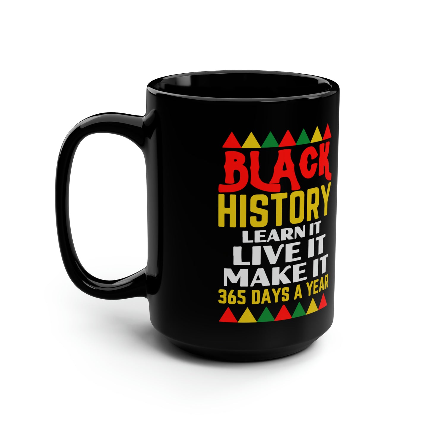 Black Mug, 15oz