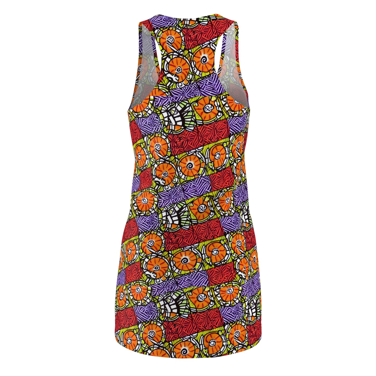 Women's Cut & Sew Racerback Dress (AOP)