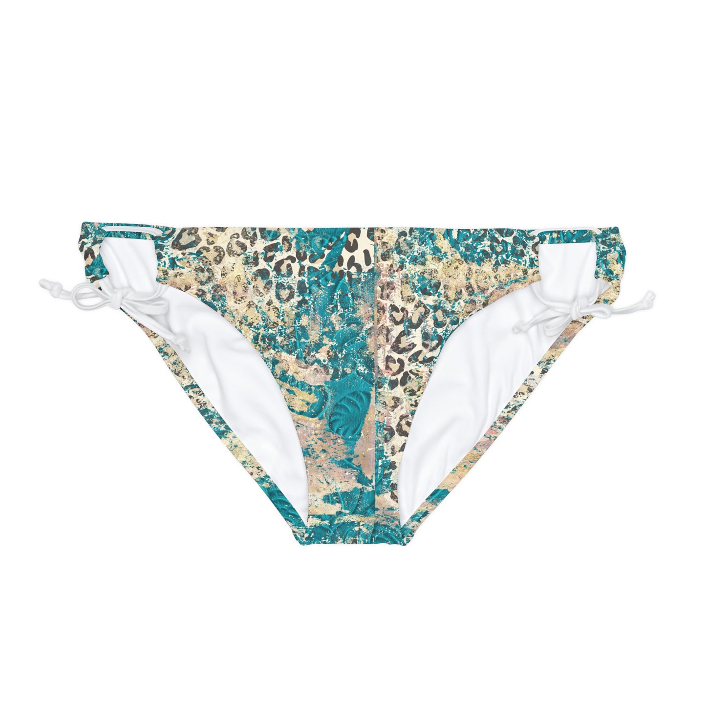 Loop Tie Side Bikini Bottom (AOP)