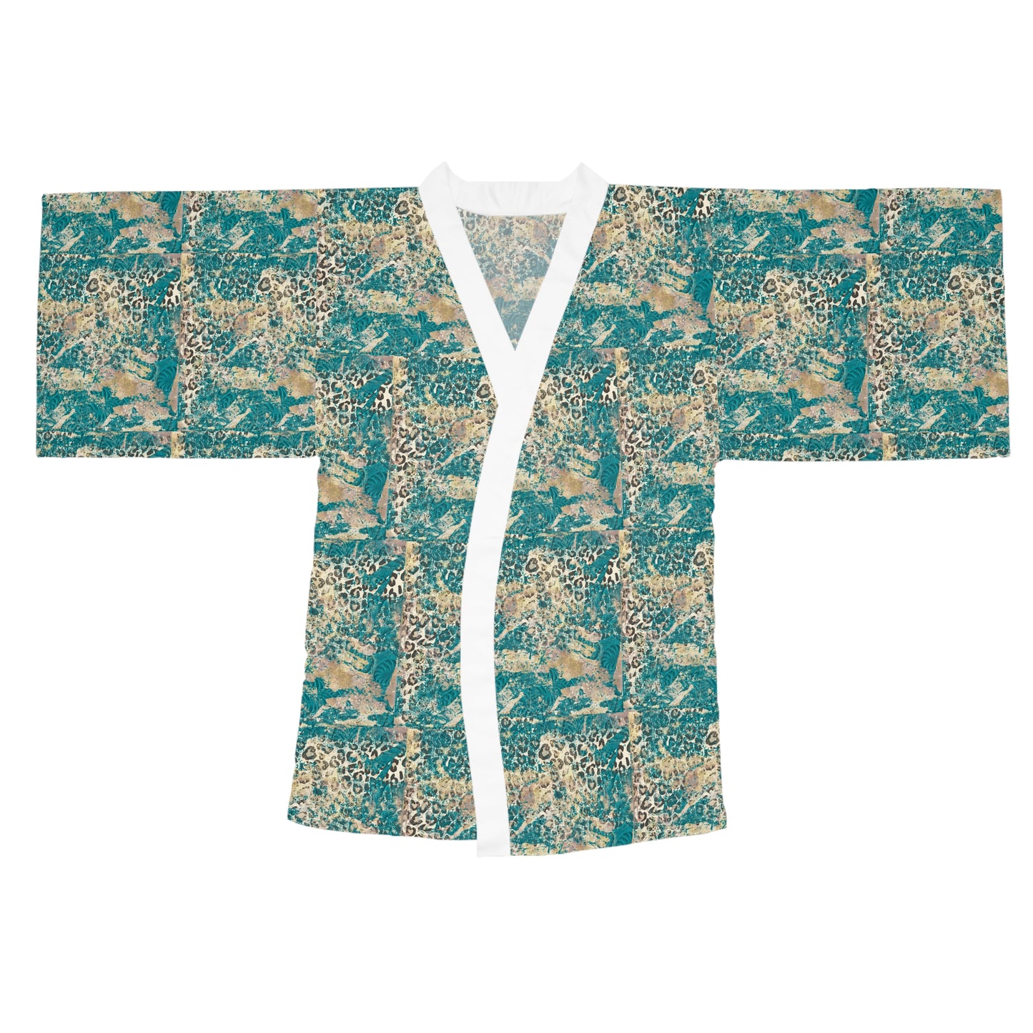 Long Sleeve Kimono Robe (AOP)