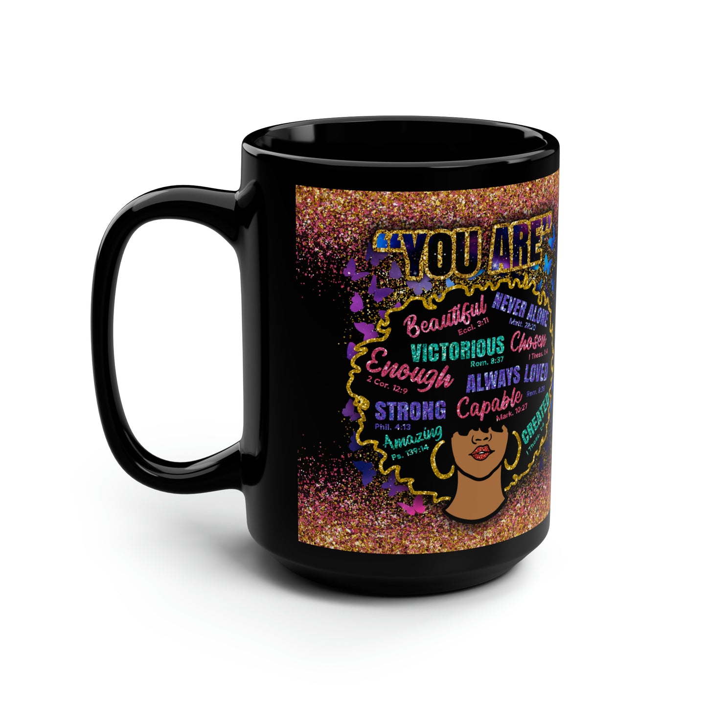 Black Mug, 15oz