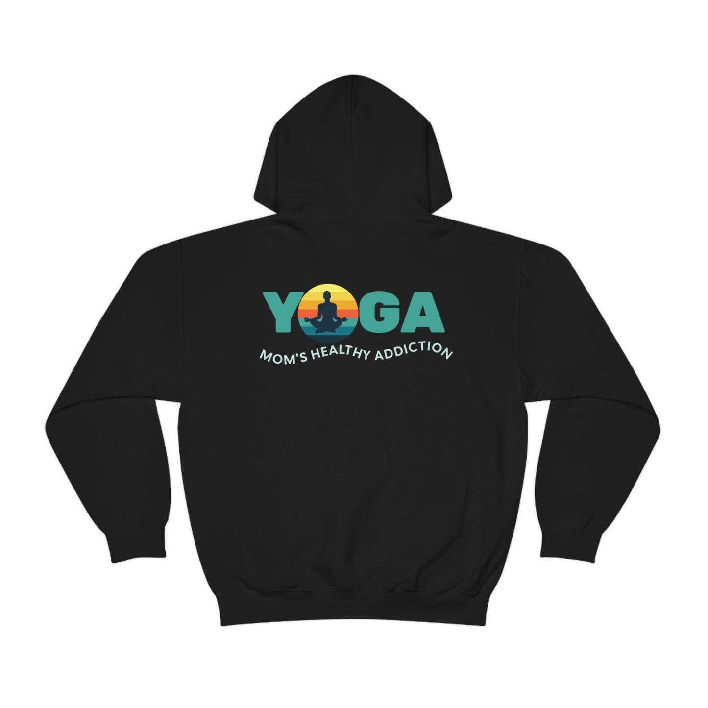 Unisex Heavy Blend™ Hooded Sweatshirt for my yoga loving mom, grandma, daughter, dad, granddad or son,